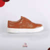 Chaussures baskets homme modèle unique en CUIR - Camel – Image 5