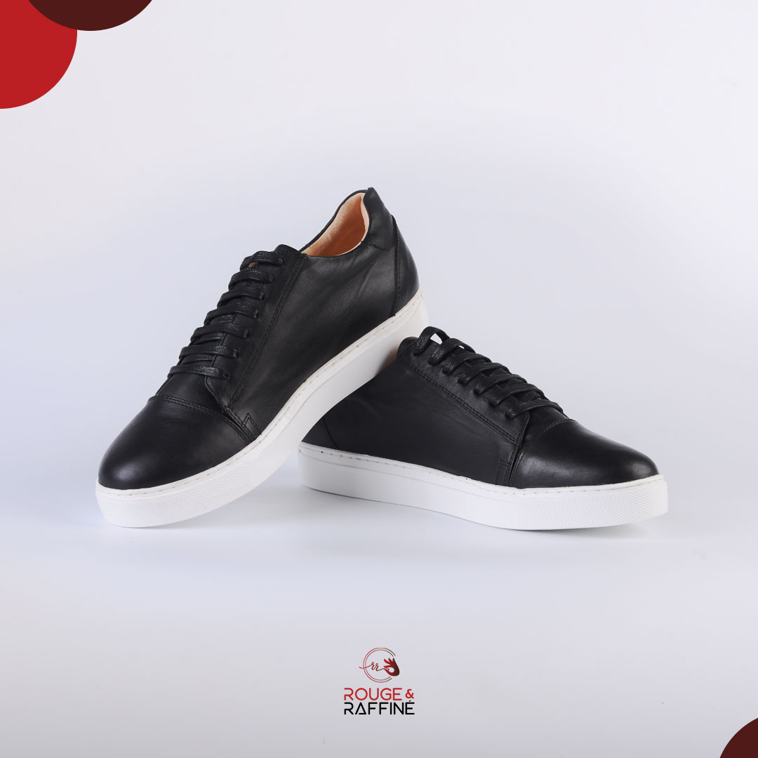 Chaussures baskets homme Simple classique en CUIR