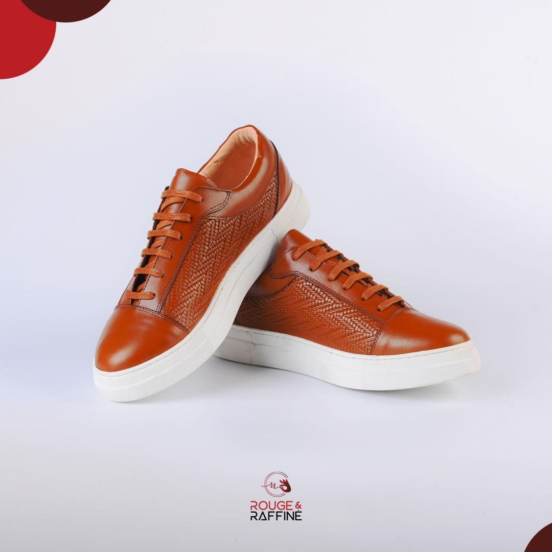 chaussure tressée