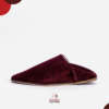 Babouche BALDI haute gamme en DAIM CUIR - Bordeaux – Image 3